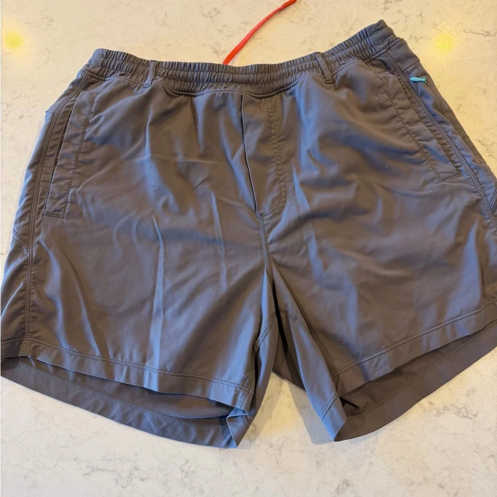 Birddogs Boom XL Shorts in grey/orange - Picture 2 of 3